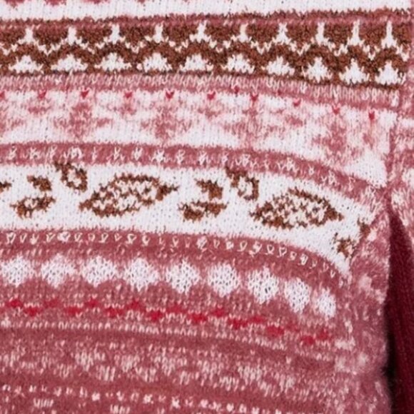 Free People “Bali Juniper” turtlenec, Patterned Sweater, Various sizes, - Picture 3 of 7